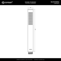 Słuchawka ręczna Corsan LUGO CMP007 - funkcja Full Power