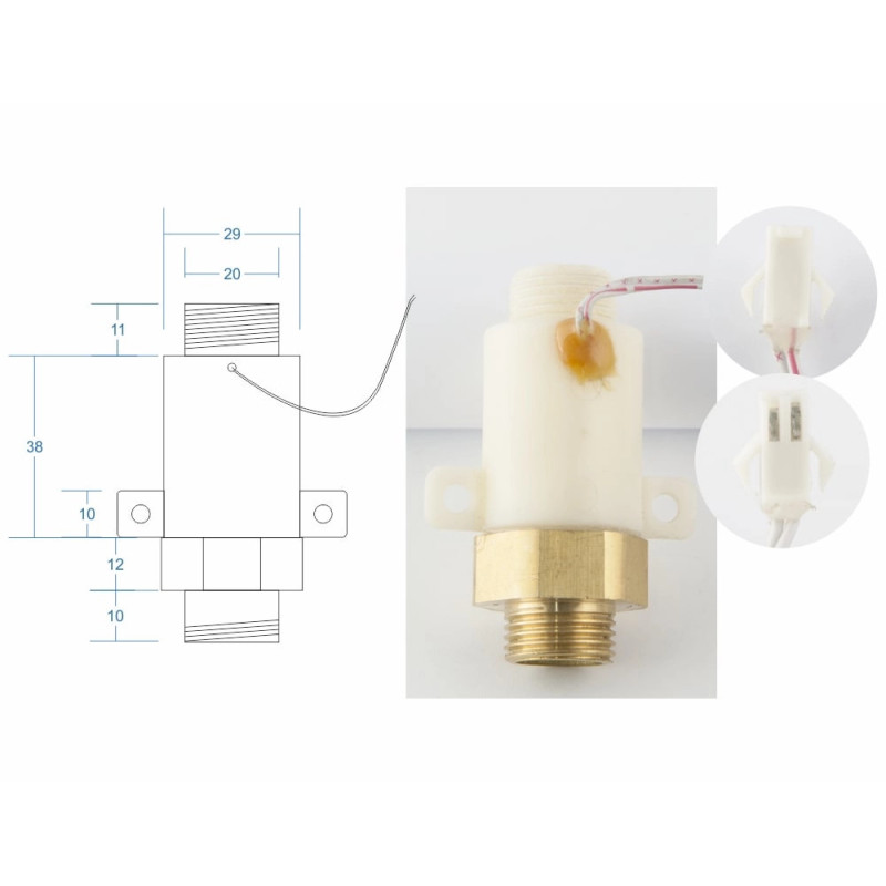 Hydrogenerator LED P021 (1 kolor) | bez zasilania | Corsan