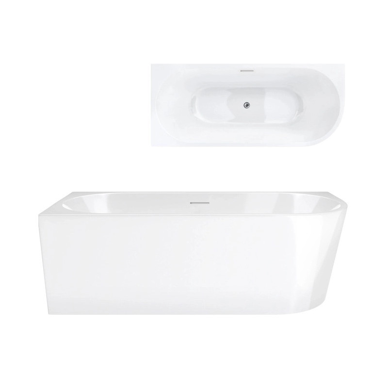 Wanna narożna INTERO V230 lewa – 150, 160, 170 cm | Corsan