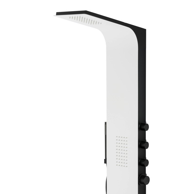 Panel prysznicowy Corsan DUO LED – prysznic z hydromasażem