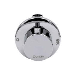 Corsan P073CH – uniwersalny pokrętło i mieszacz wody, chrom