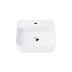 Kwadratowa umywalka nablatowa Corsan ANGO UC9902