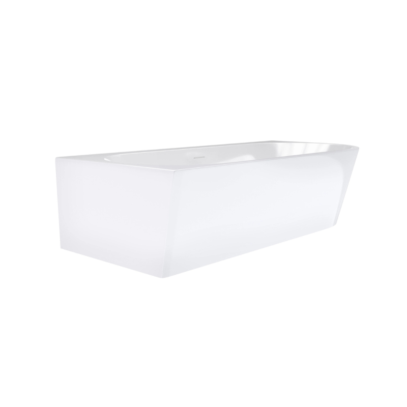 Wanna narożna INTERO V240 przelew szczelinowy, 150 -170 cm