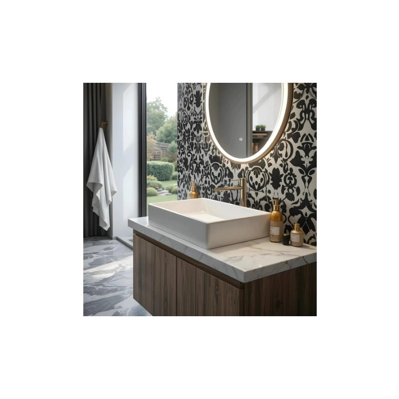 "<h2>ANGO UC5610 countertop washbasin 60x34x11cm</h2><p>The ANGO UC5610 ceramic countertop washbasin is more than just a classic