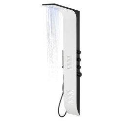 Sprchový panel DUO LED, hliníkový