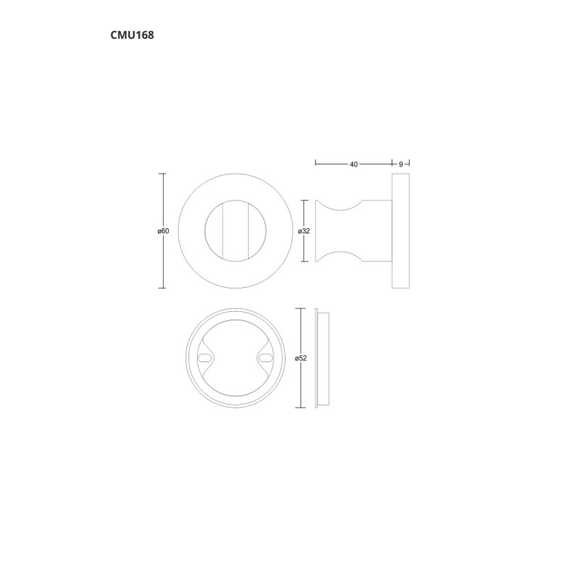 Handbrause‑Halter CMU168