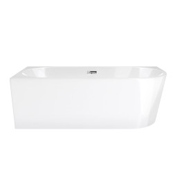 Eckbadewanne INTERO E240 mit breitem Rand, links