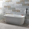 Wandbadewanne MONO E030 mit breitem Rand