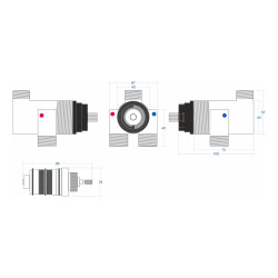 Universeller Thermostat Corsan P046