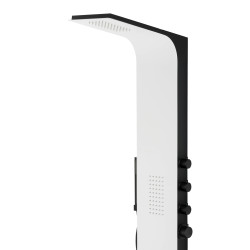 Duschpaneel DUO LED, Aluminium