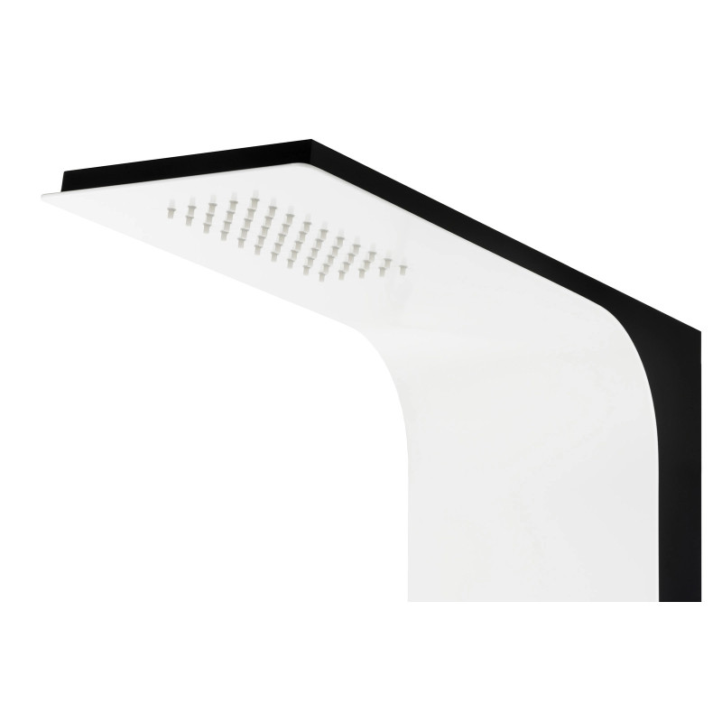 Duschpaneel DUO LED, Aluminium