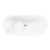Freistehende Badewanne OLVENA V041 Slim