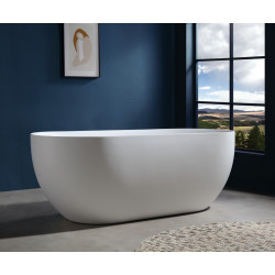 Freistehende Badewanne OLVENA V041 Slim