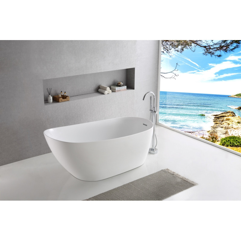 Freistehende Badewanne ESTELLA II V038 Slim