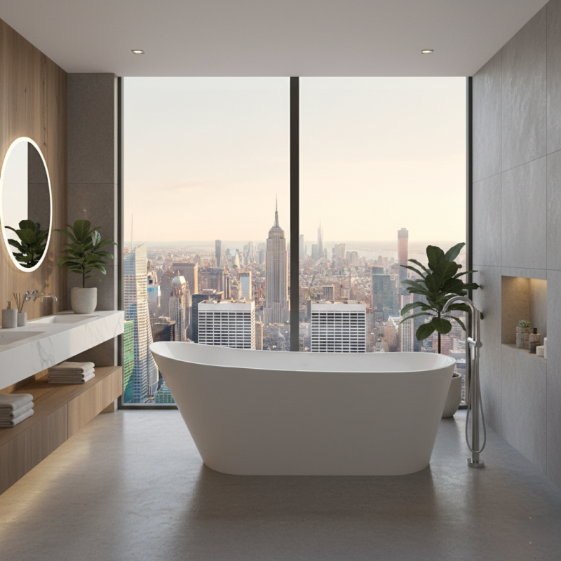 Freistehende Badewanne ESTELLA E302