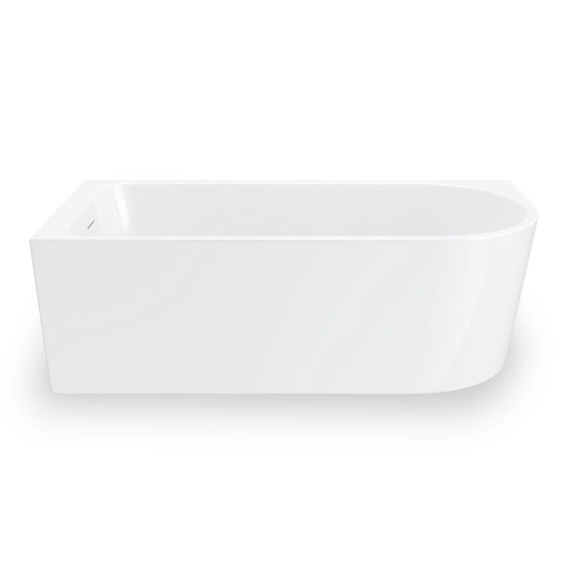 Eckbadewanne INVELIA V220 links zur Montage mit Duschwand