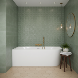 Eckbadewanne INTERO E230 links