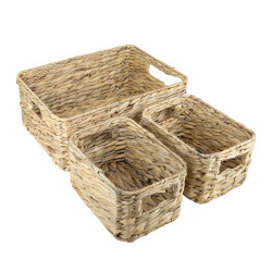 Set aus Wasserhyazinth‑Körben TALIA 414 KPL – Koszoplotka