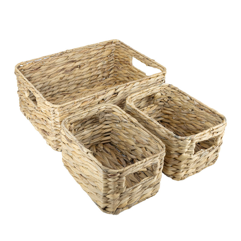Set aus Wasserhyazinth‑Körben TALIA 414 KPL – Koszoplotka