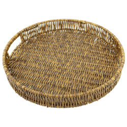 Tablett aus Polyrattan mit Griff 021 – Koszoplotka