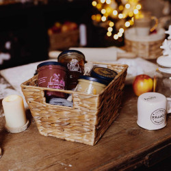 Körbchen aus Wasserhyazinthe 585S 25×22×16 cm – Koszoplotka