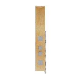 BASTI Bamboo Wood Shower Panel
