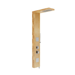BASTI Bamboo Wood Shower Panel