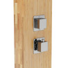 BASTI Bamboo Wood Shower Panel