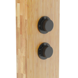 BALI Bamboo Wood Shower Panel