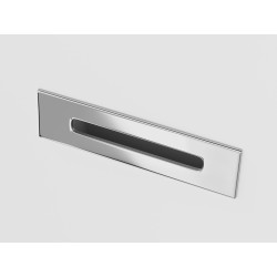 ISEO E019 Freestanding Back‑to‑Wall Bathtub with Wide Rim