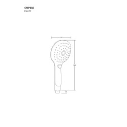 HALO CMP002 Hand Shower