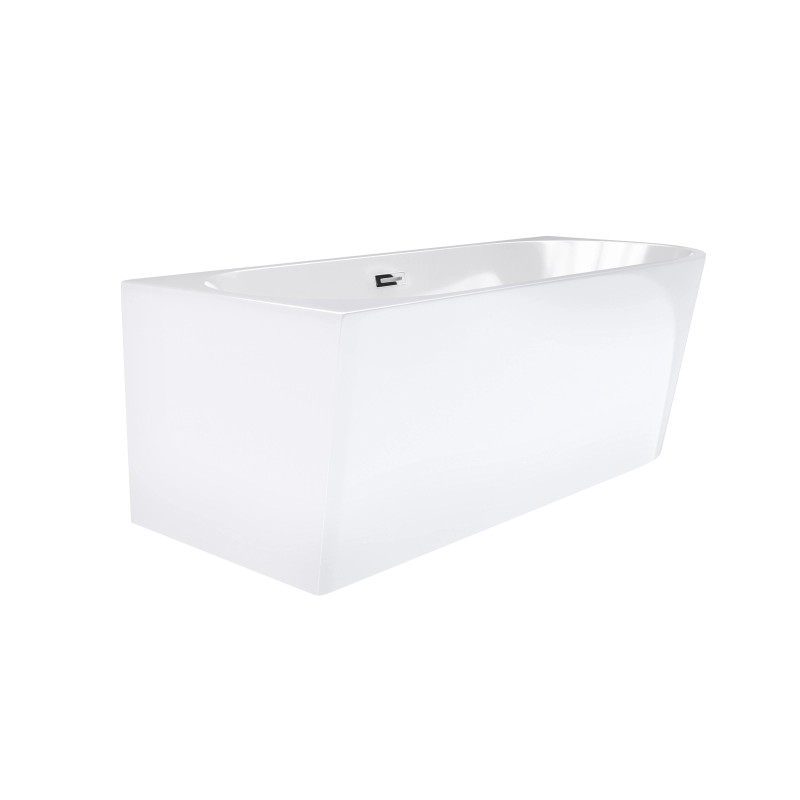 INTERO E240 Left Corner Bathtub with Wide Rim