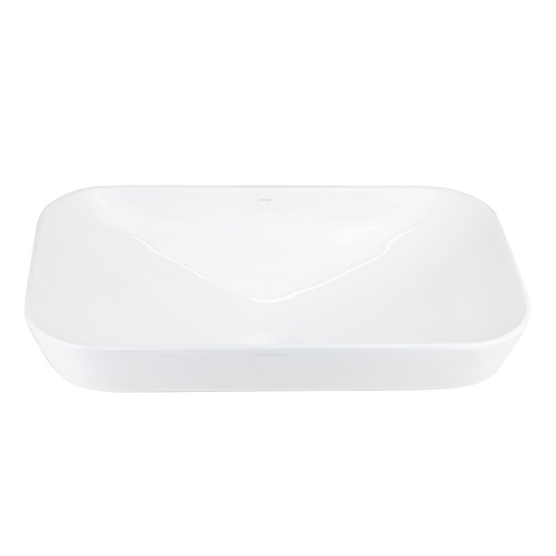 INTERO UC5580 Countertop Rectangular Basin 53×33×17 cm