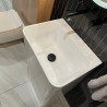 OLIA MU5040 Floor‑Standing Back‑to‑Wall Washbasin
