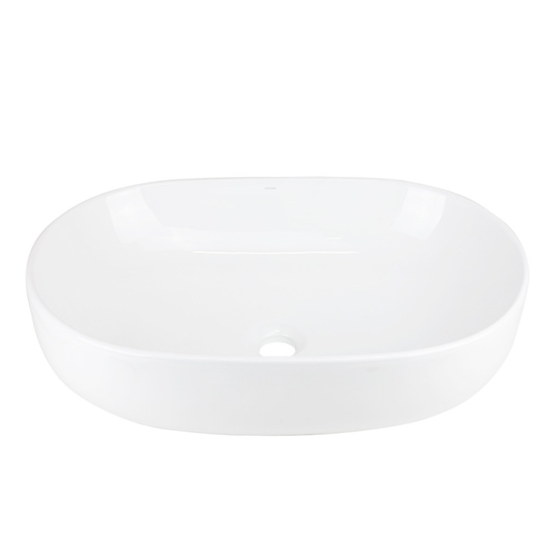 OLVENA UC5566 Oval Countertop Basin 60×40×15 cm