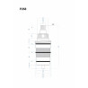 P268 Thermostatic Cartridge 91 mm