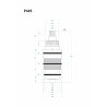 P445 Thermostatic Cartridge for Concealed Mixer 91 mm