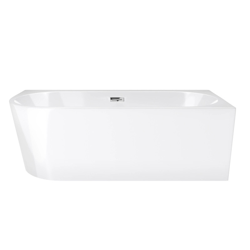INTERO E240 Right Corner Bathtub with Wide Rim