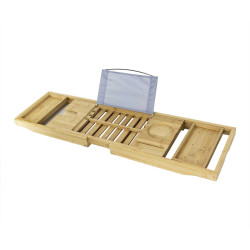 BP16 Extendable Bamboo Bath Shelf