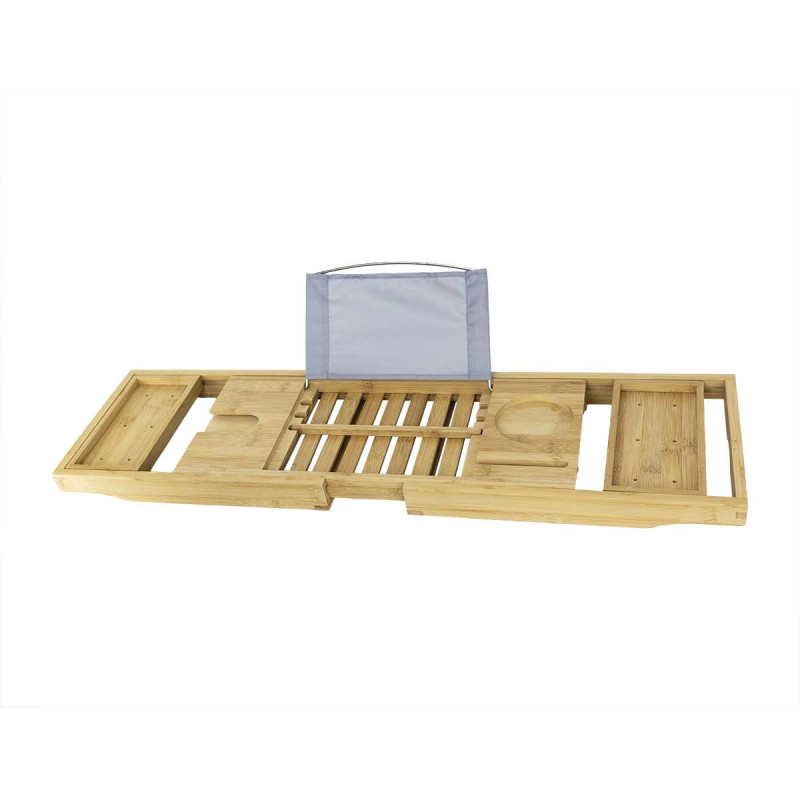 BP16 Extendable Bamboo Bath Shelf