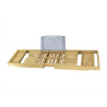 BP16 Extendable Bamboo Bath Shelf