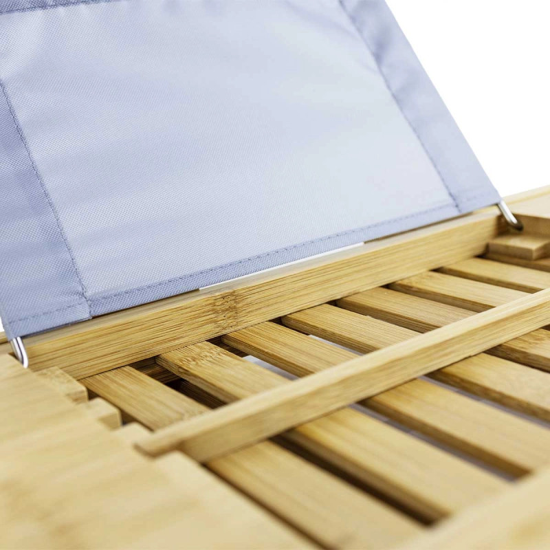 BP16 Extendable Bamboo Bath Shelf