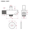 CMW7 Bath/Shower Spout