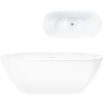 OLVENA V041 Slim Freestanding Bathtub