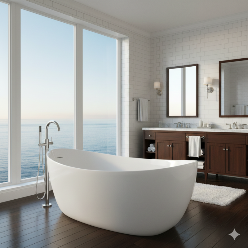 AVOLA V032 Freestanding Bathtub