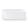 INVELIA V220 Right Corner Bathtub for Installation with Shower Screen