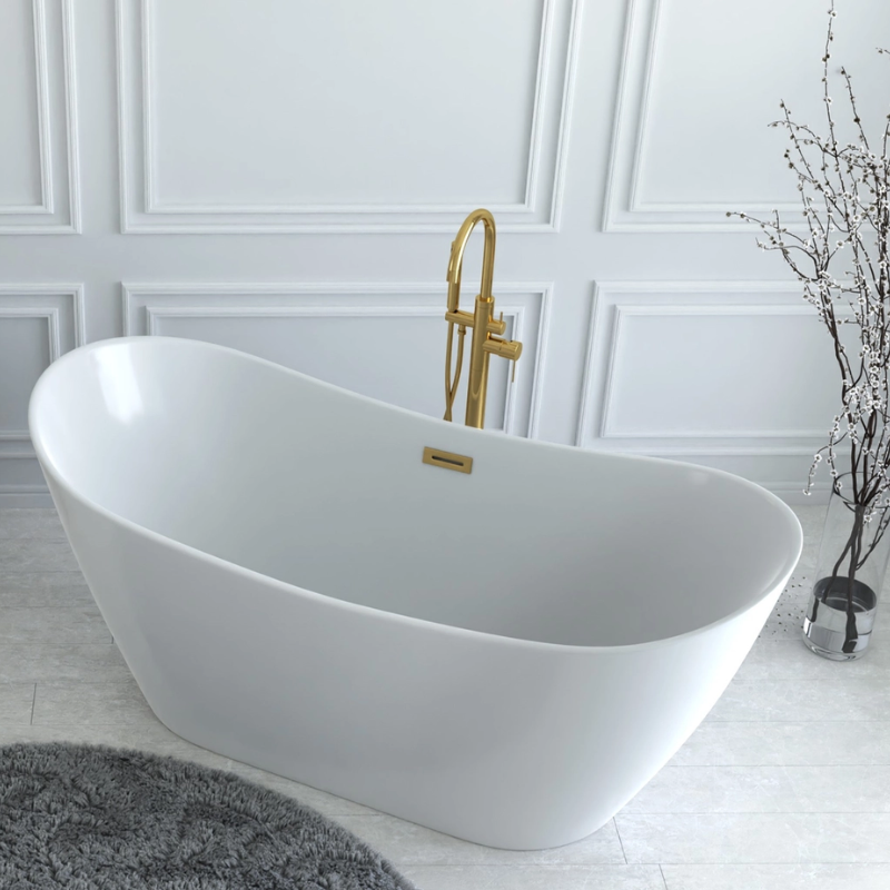 LUGO CMB7560 Freestanding Bath Mixer Tap