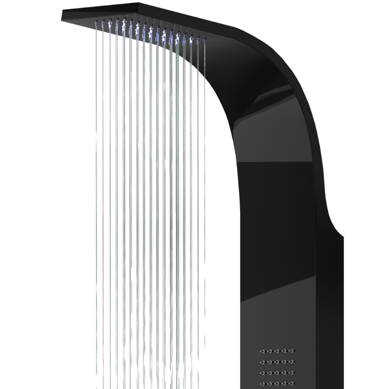 SAMSARA LED Steel Shower Panel