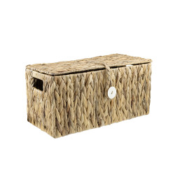 NATARIA 418 Water Hyacinth Lidded Basket – Koszoplotka