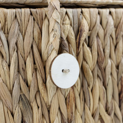 NATARIA 418 Water Hyacinth Lidded Basket – Koszoplotka